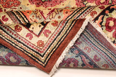 Mahal Beige Hand Knotted 110 X 180  Area Rug 250-30446 Image 2