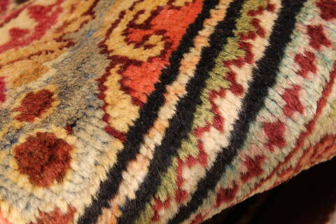 Mahal Beige Hand Knotted 110 X 180  Area Rug 250-30446 Image 5