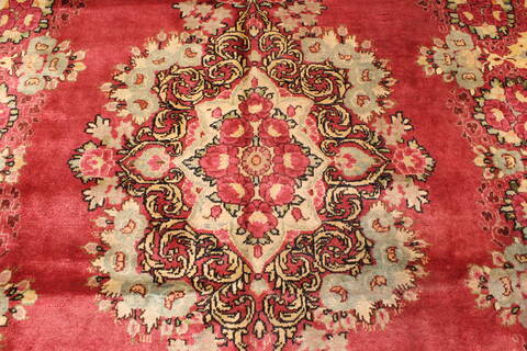 Mahal Beige Hand Knotted 110 X 180  Area Rug 250-30446 Image 8