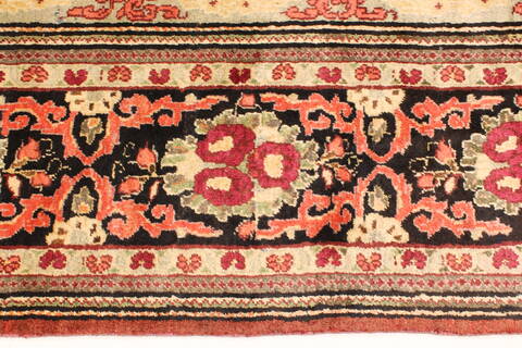 Mahal Beige Hand Knotted 110 X 180  Area Rug 250-30446 Image 9