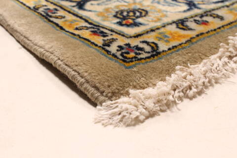 Kashan Blue Hand Knotted 117 X 177  Area Rug 250-30455 Image 9