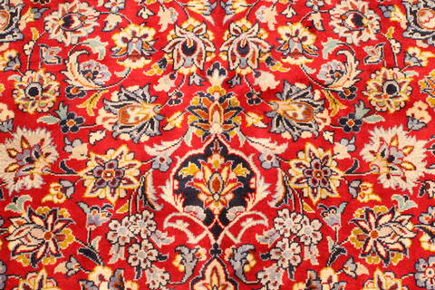 Najaf-abad Red Hand Knotted 99 X 145  Area Rug 250-30457 Image 10