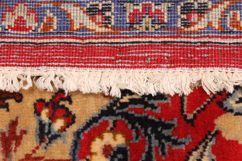 Najaf-abad Red Hand Knotted 99 X 145  Area Rug 250-30457 Image 13