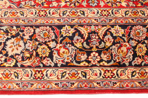 Najaf-abad Red Hand Knotted 99 X 145  Area Rug 250-30457 Image 8