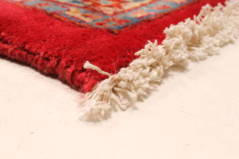 Mashad Red Hand Knotted 911 X 167  Area Rug 250-30459 Image 4