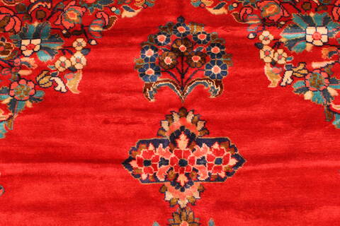 Lilihan Green Hand Knotted 118 X 1410  Area Rug 250-30464 Image 4