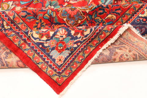 Lilihan Green Hand Knotted 118 X 1410  Area Rug 250-30464 Image 8