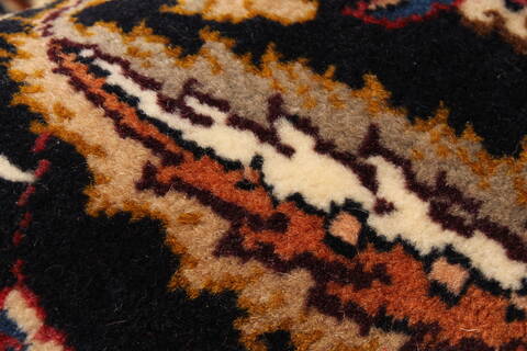 Mashad Beige Hand Knotted 113 X 163  Area Rug 250-30468 Image 2