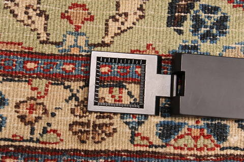 Mood Blue Hand Knotted 91 X 128  Area Rug 250-30470 Image 11