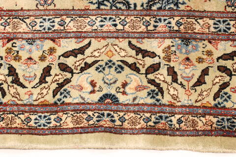 Mood Blue Hand Knotted 91 X 128  Area Rug 250-30470 Image 8