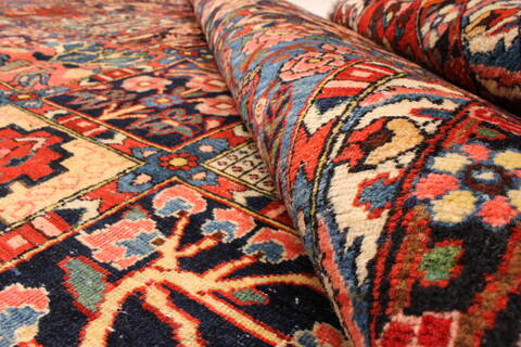 Bakhtiar Beige Hand Knotted 102 X 144  Area Rug 250-30471 Image 11