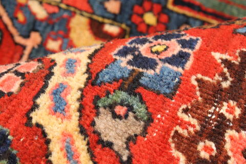 Bakhtiar Beige Hand Knotted 102 X 144  Area Rug 250-30471 Image 15