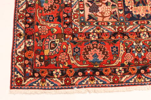 Bakhtiar Beige Hand Knotted 102 X 144  Area Rug 250-30471 Image 16