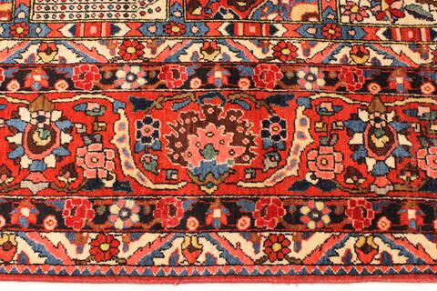 Bakhtiar Beige Hand Knotted 102 X 144  Area Rug 250-30471 Image 6