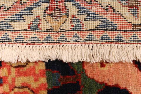 Bakhtiar Beige Hand Knotted 102 X 144  Area Rug 250-30471 Image 8
