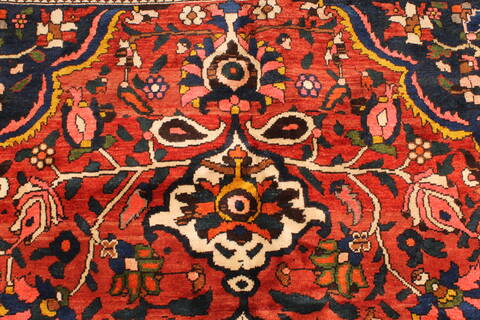 Bakhtiar Beige Hand Knotted 104 X 146  Area Rug 250-30474 Image 10