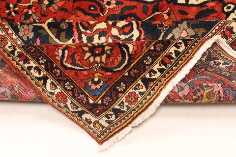 Bakhtiar Beige Hand Knotted 104 X 146  Area Rug 250-30474 Image 1