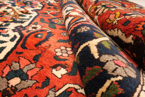 Bakhtiar Beige Hand Knotted 104 X 146  Area Rug 250-30474 Image 2