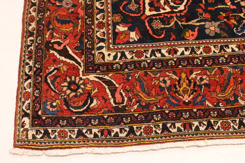 Bakhtiar Beige Hand Knotted 104 X 146  Area Rug 250-30474 Image 6