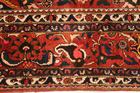 Bakhtiar Beige Hand Knotted 104 X 146  Area Rug 250-30474 Image 8