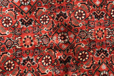 Bidjar Beige Hand Knotted 100 X 135  Area Rug 250-30482 Image 12