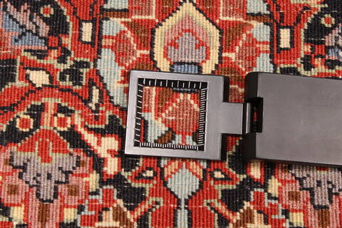 Bidjar Beige Hand Knotted 100 X 135  Area Rug 250-30482 Image 15