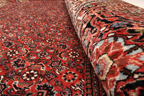 Bidjar Beige Hand Knotted 100 X 135  Area Rug 250-30482 Image 2