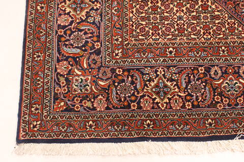 Bidjar Beige Hand Knotted 100 X 122  Area Rug 250-30488 Image 11