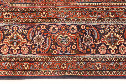 Bidjar Beige Hand Knotted 100 X 122  Area Rug 250-30488 Image 1