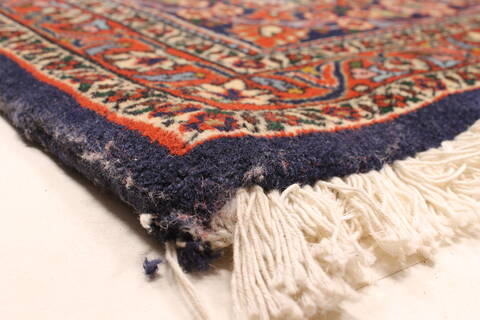 Bidjar Beige Hand Knotted 100 X 122  Area Rug 250-30488 Image 2