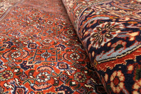 Bidjar Beige Hand Knotted 100 X 122  Area Rug 250-30488 Image 6