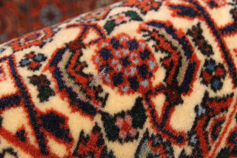 Bidjar Beige Hand Knotted 100 X 122  Area Rug 250-30488 Image 7