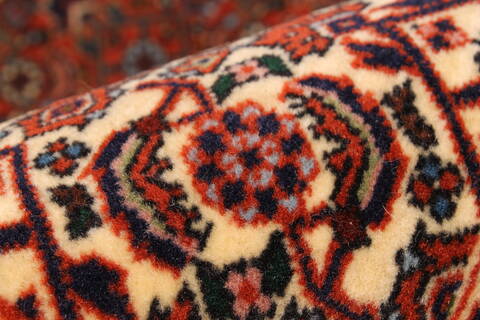 Bidjar Beige Hand Knotted 100 X 122  Area Rug 250-30488 Image 8