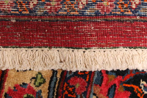 Khorasan Red Square Hand Knotted 118 X 131  Area Rug 250-30496 Image 5