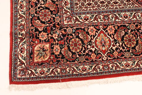 Bidjar Beige Hand Knotted 113 X 128  Area Rug 250-30510 Image 11