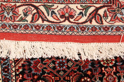 Bidjar Beige Hand Knotted 113 X 128  Area Rug 250-30510 Image 4