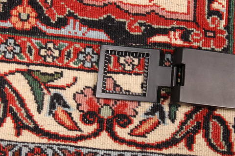 Bidjar Beige Hand Knotted 113 X 128  Area Rug 250-30510 Image 5