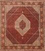 Bidjar Beige Hand Knotted 113 X 128  Area Rug 250-30510 Thumb 0