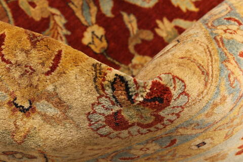 Haji Jalili Beige Hand Knotted 130 X 203  Area Rug 250-30524 Image 4