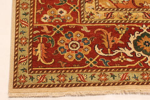 Serapi Beige Hand Knotted 910 X 1911  Area Rug 250-30534 Image 5
