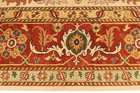 Serapi Beige Hand Knotted 910 X 1911  Area Rug 250-30534 Image 7
