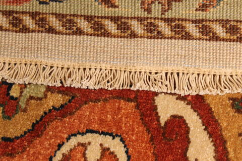 Serapi Beige Hand Knotted 910 X 1911  Area Rug 250-30534 Image 9