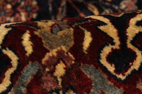 Kashan Green Hand Knotted 116 X 178  Area Rug 250-30544 Image 13