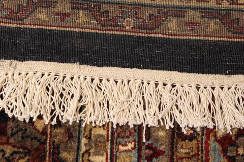 Kashan Green Hand Knotted 116 X 178  Area Rug 250-30544 Image 7