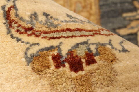 Ziegler Beige Hand Knotted 1110 X 183  Area Rug 250-30545 Image 11