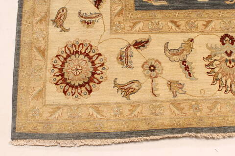 Ziegler Beige Hand Knotted 1110 X 183  Area Rug 250-30545 Image 12