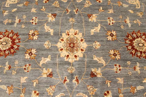 Ziegler Beige Hand Knotted 1110 X 183  Area Rug 250-30545 Image 13