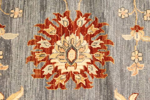 Ziegler Beige Hand Knotted 1110 X 183  Area Rug 250-30545 Image 2