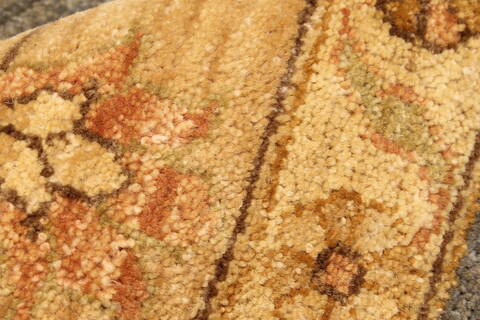 Ziegler Beige Hand Knotted 142 X 182  Area Rug 250-30553 Image 10