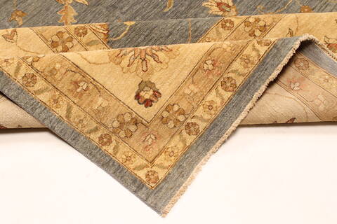 Ziegler Beige Hand Knotted 142 X 182  Area Rug 250-30553 Image 5